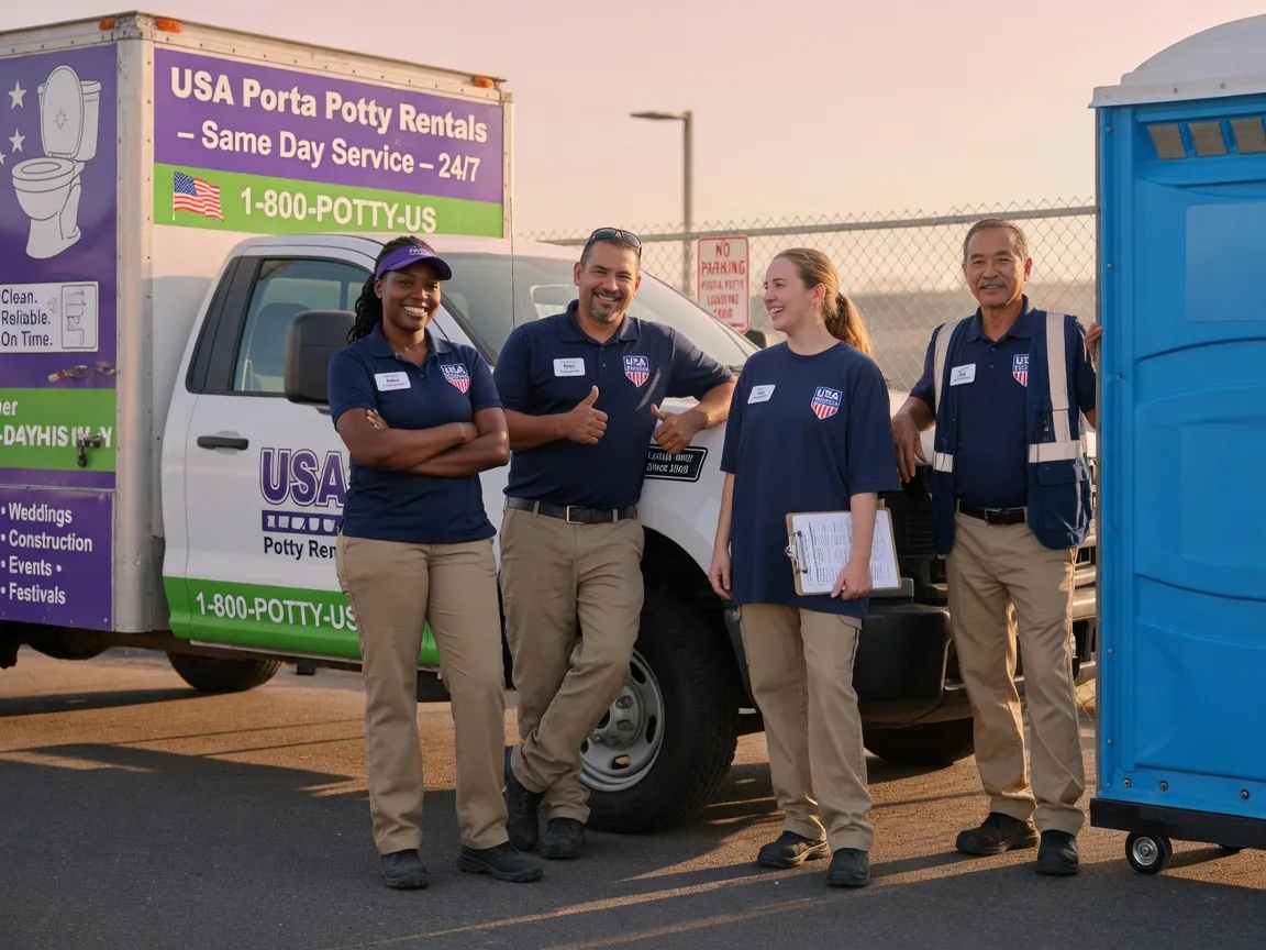 Porta Potty Rental company in Cedarville, IL
